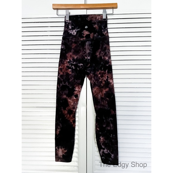 lululemon athletica | Align Pant 25” *Diamond Dye Graphite Grey Pink Pastel - Picture 3 of 7